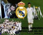 Реальная чемпион Мадрид Копа дель Рей 2010-2011